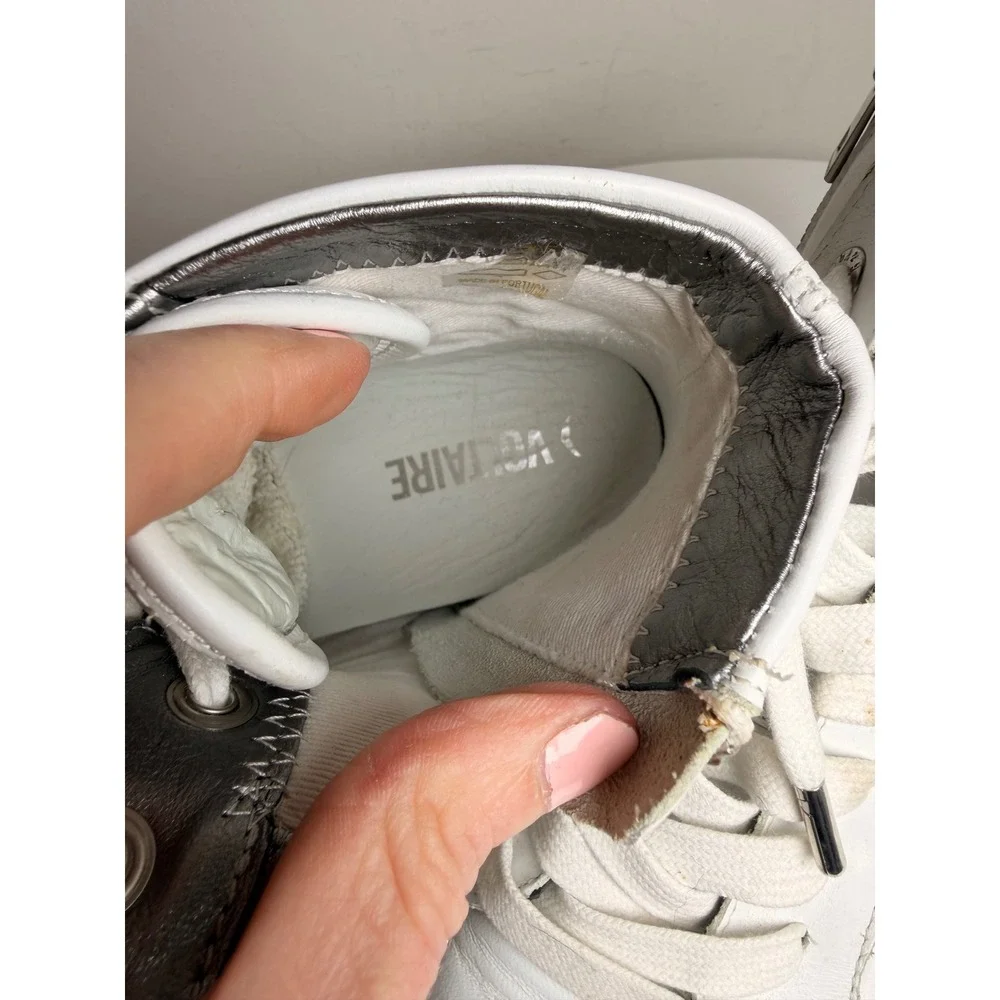 Zadig & Voltaire High Flash Lightning Bolt Leather High Top Sneakers EU 38 - Picture 16 of 16